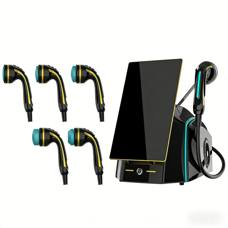 อุปกรณ์บำบัดด้วยคลื่นกระแทกโฟกัสใหม่ล่าสุด บรรเทาอาการปวดกล้ามเนื้อ บรรเทาอาการปวดเข่า แขน ไหล่ อุปกรณ์กายภาพบำบัด รุ่นอัพเกรด