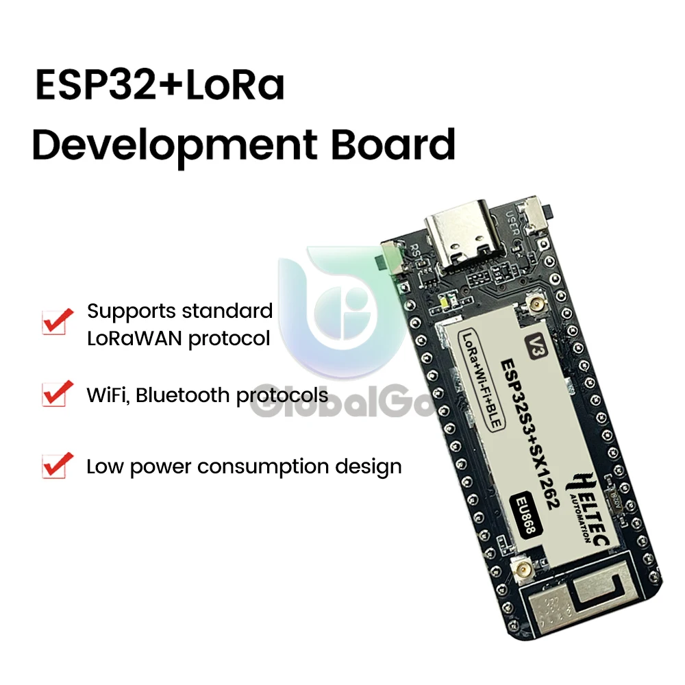 

433-510MHZ/ 863-928MHZ Wireless Stick Lite ESP32+LoRa V3 Development Board Compatible with ESP32-S3 node Type-C