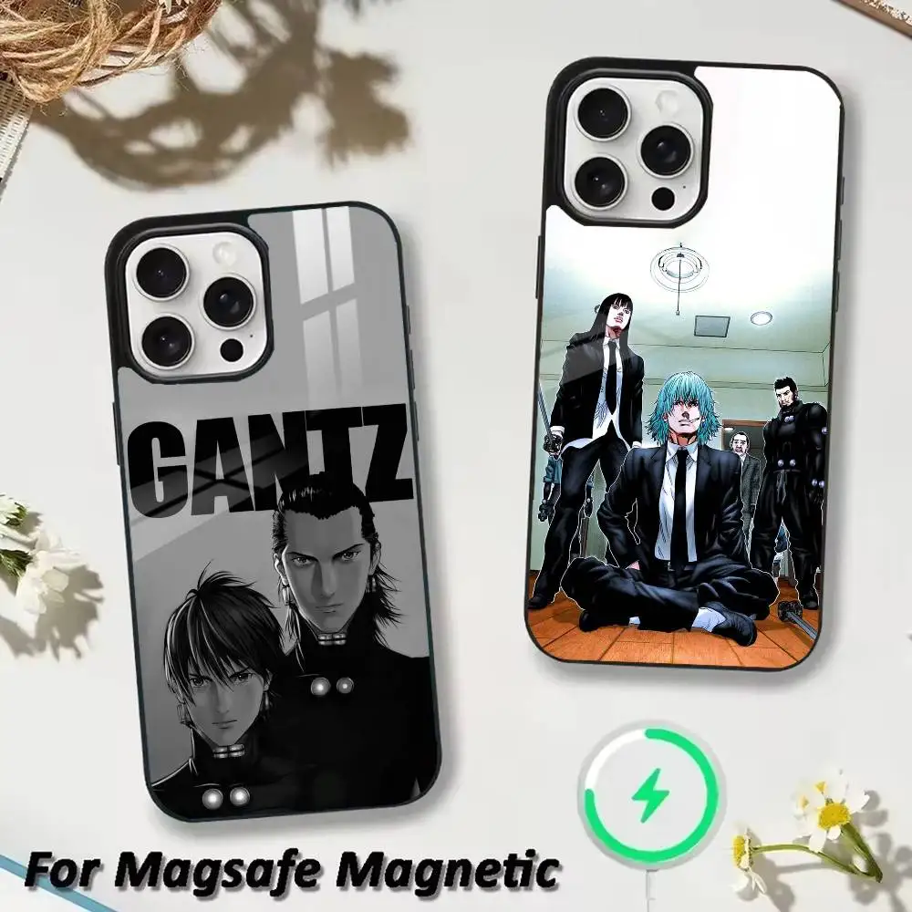 G-GANTZ Anime Phone Case For iPhone 17,16,15,14,13,12,Plus,Pro,Max For Magsafe Magnetic Wireless Charge