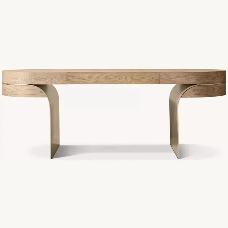 American solid wood drawer desk