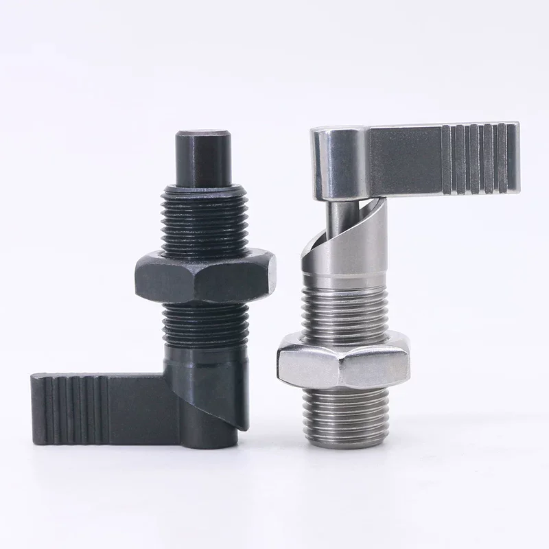 Knob‑Handle Indexing Plunger, Spring‑Loaded Locating Pin, Retractable Stop Plunger SPXVB/SPXVBK