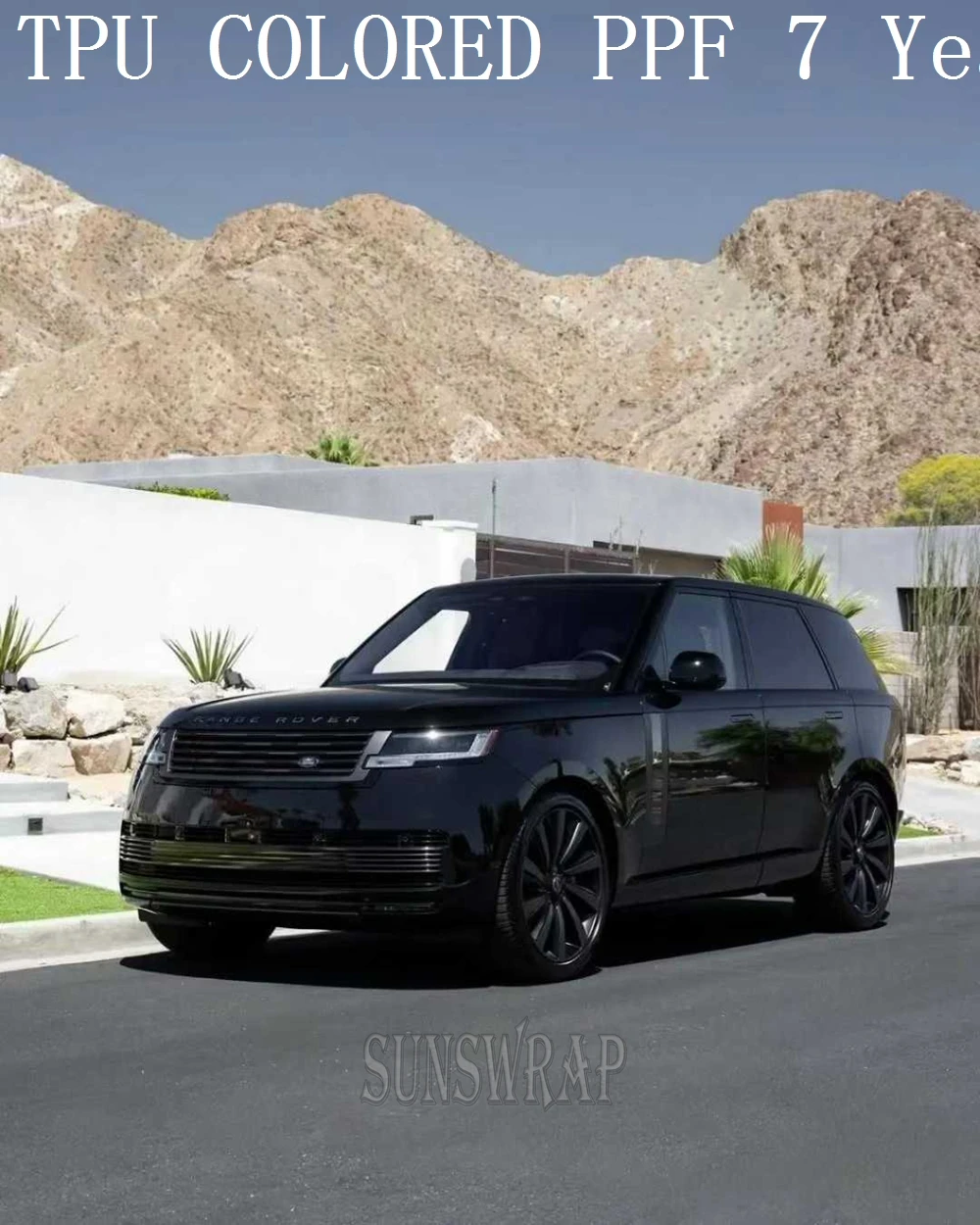 

ТПУ Санторини, черный металлический цвет, PPF, самовосстанавливающаяся пленка, винтажная пленка для автомобилей, роскошных седанов и моторов, яхт, 5x52 футов/рулон