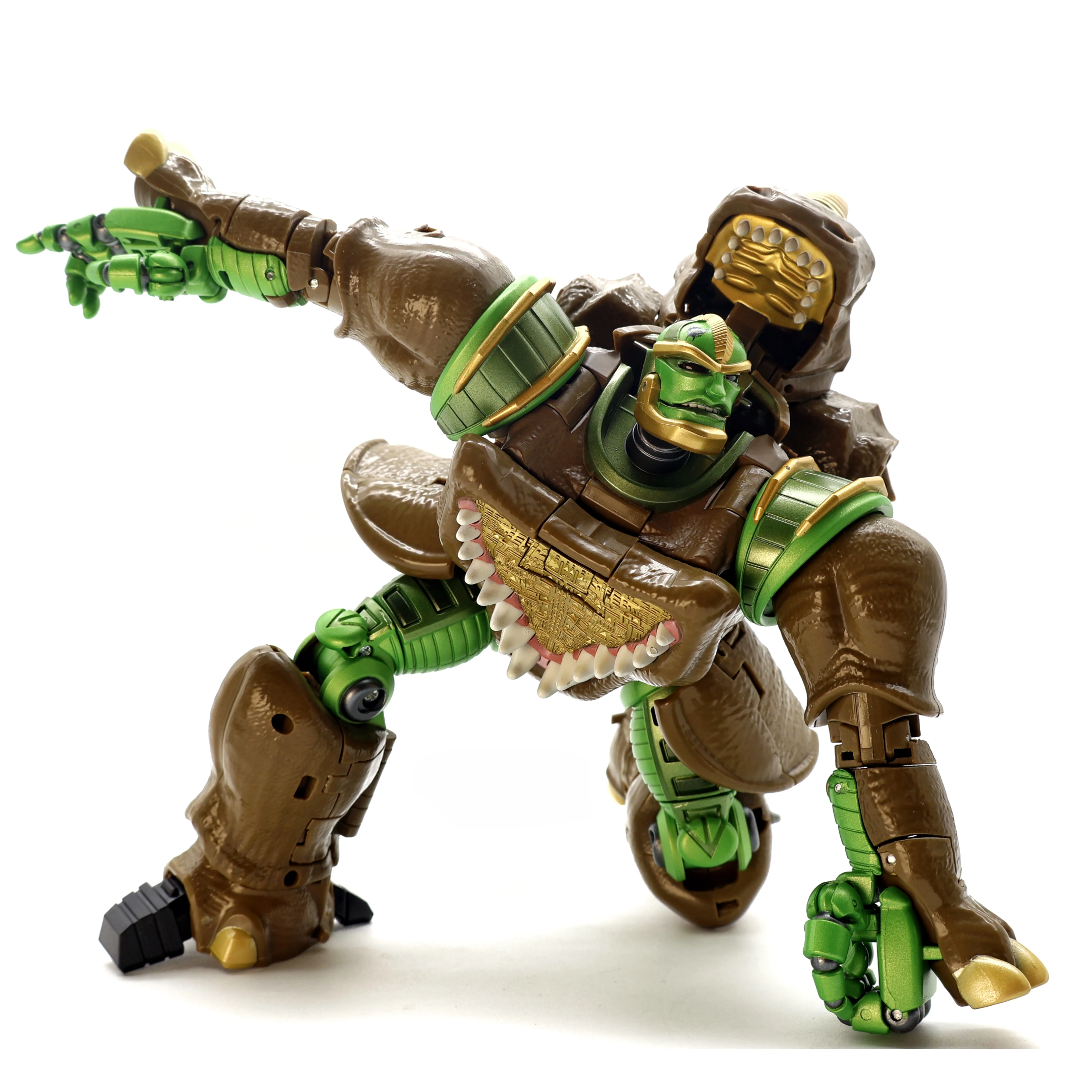 Jouets transformés de guerrier rhinocéros MP59, Version KO, maître BW, Super guerrier bête homme, Collection de figurines d'action, cadeau, en Stock
