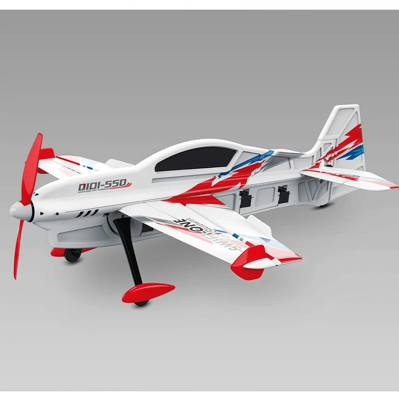 

Qidi-550 6ch 3d Rc Airplane Epp Foam Brushless Stunt Plane With One-Key Aerobatics Indoor/Outdoor Use Birthday Gift