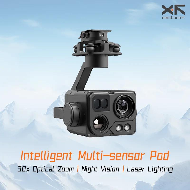 Z-9B AI 3-Axis Pod Target tracking/Night Vision UAV Pod Camera/30x optical zoom Thermal imaging camera Drone