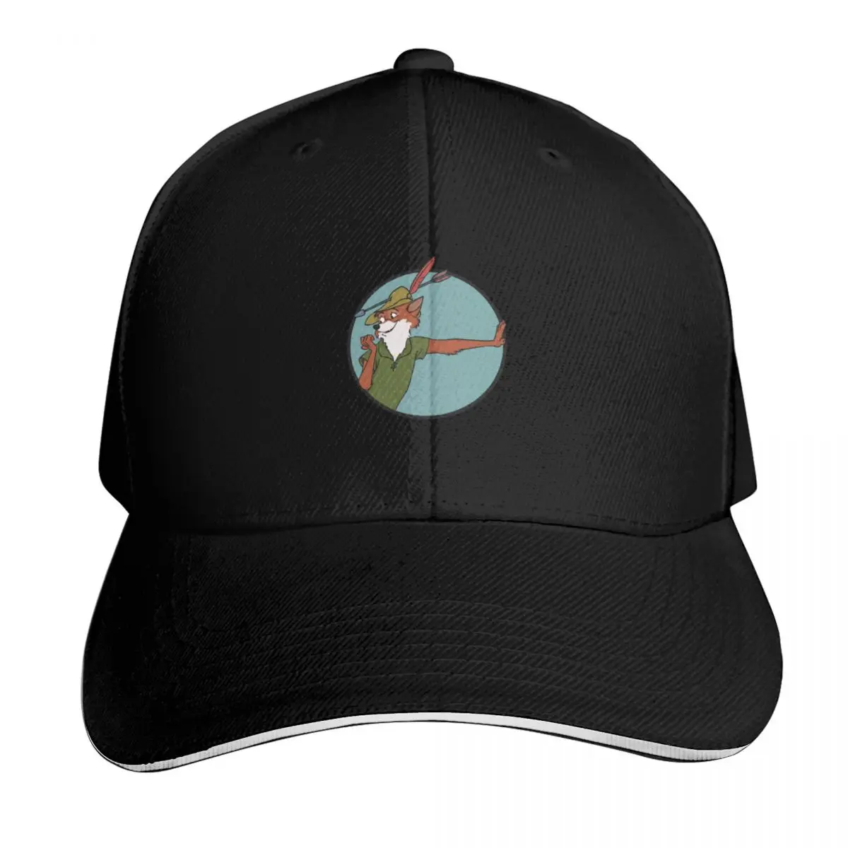 Robin Hood Classic Baseball Cap Breathable Mesh Back Adjustable Buckle Closure Moisture Wicking Quick Dry