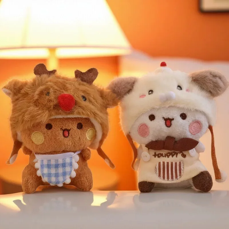 

Новый кулон в виде панды Bubu Dudu Kawaii, пушистый медведь, кукла, мягкая сумка, аксессуары, домашний декор, подарки на день рождения для пары