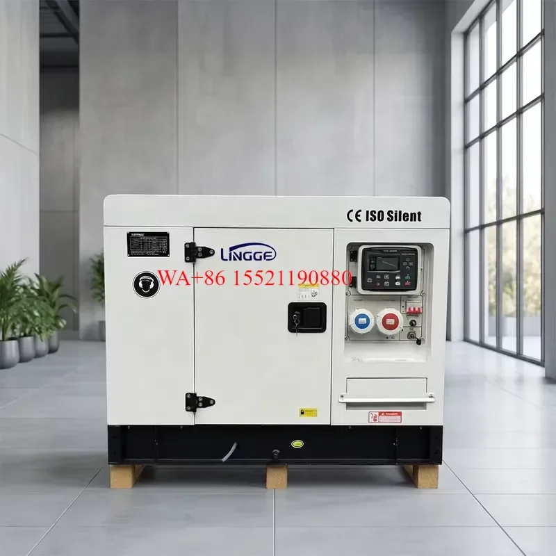 WMWMNU for LINGGE Super Silent Diesel Generator Portable Home Use Standby Small Power 15Kw 20Kw 25Kw Generator