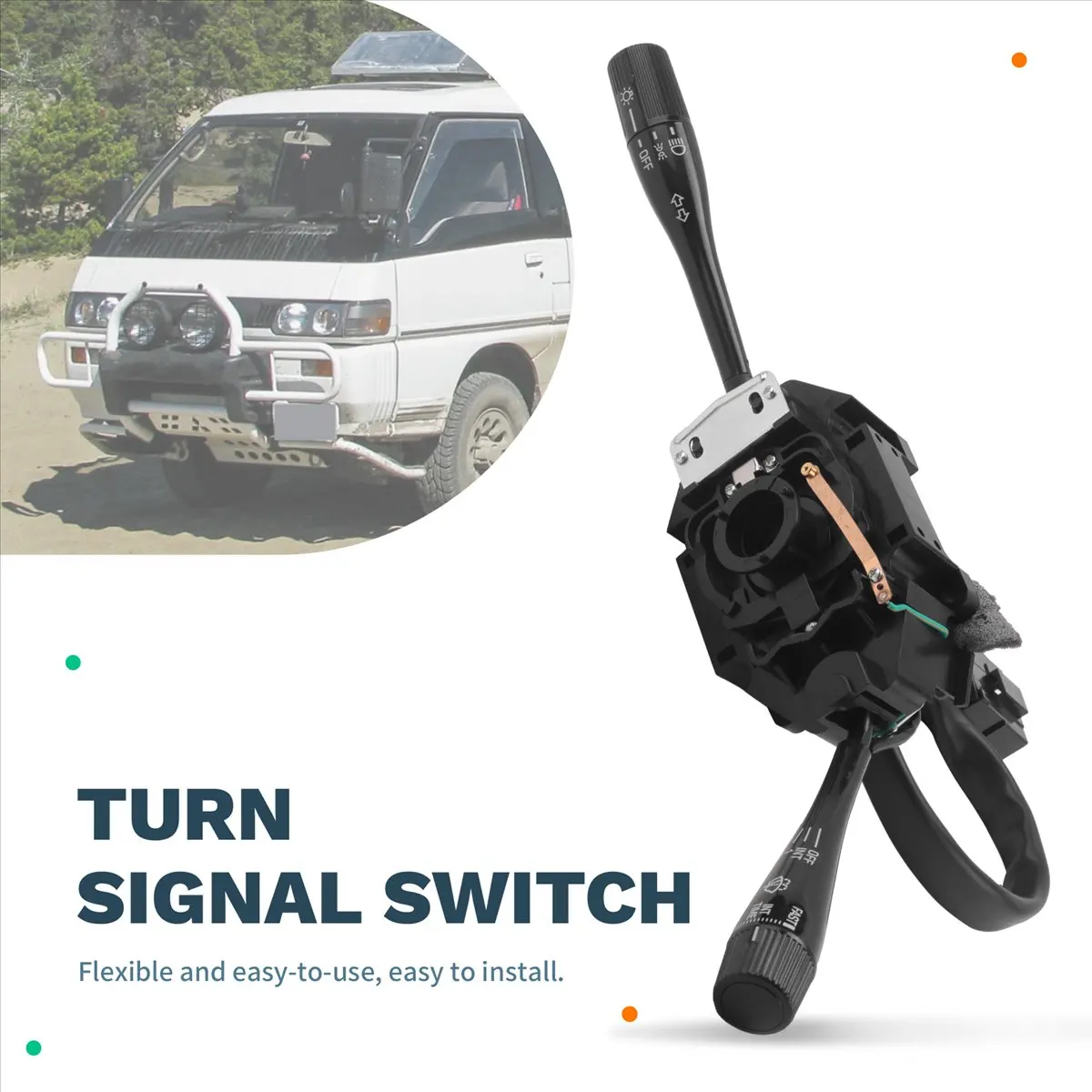 

TSS57713 (LHD) Переключатель указателей поворота для MITSUBISHI L300 DELICA III 86-94 Новые поступления