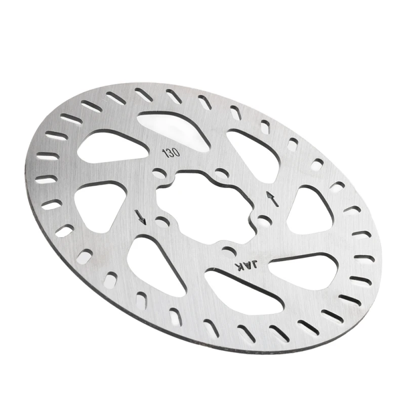 Cakram Rem 130Mm untuk Xiaomi Mi 3 / 4 Pro Aksesori Skuter Listrik Bantalan Rotor Baja Tahan Karat Berisi 5 Bagian Pengganti Sekrup