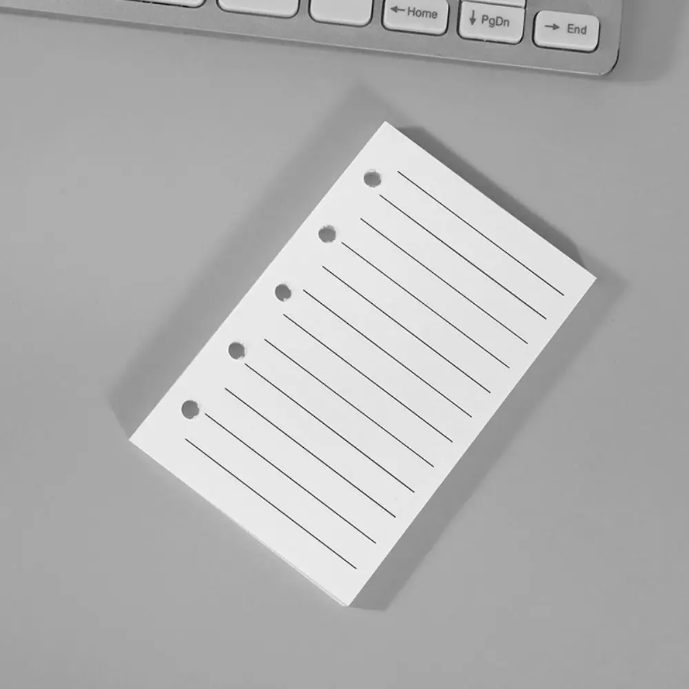 

Fashion Transparent M5 binder Multiple Colors double-buckle Loose leaf notebook 5-hole PVC Mini binder Diary