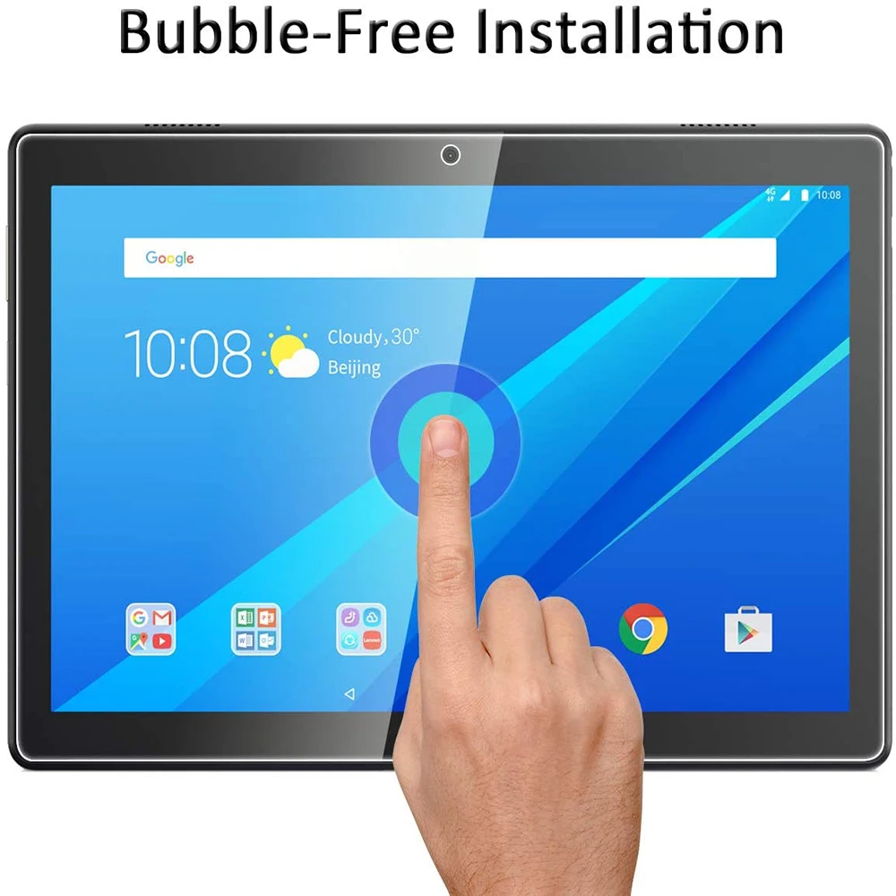 HD Tablet Tempered Glass untuk Lenovo TAB M10 TB-X605F Anti Gores Pelindung Layar Flim untuk Lenovo Tab TB-X505 10.1 Inch