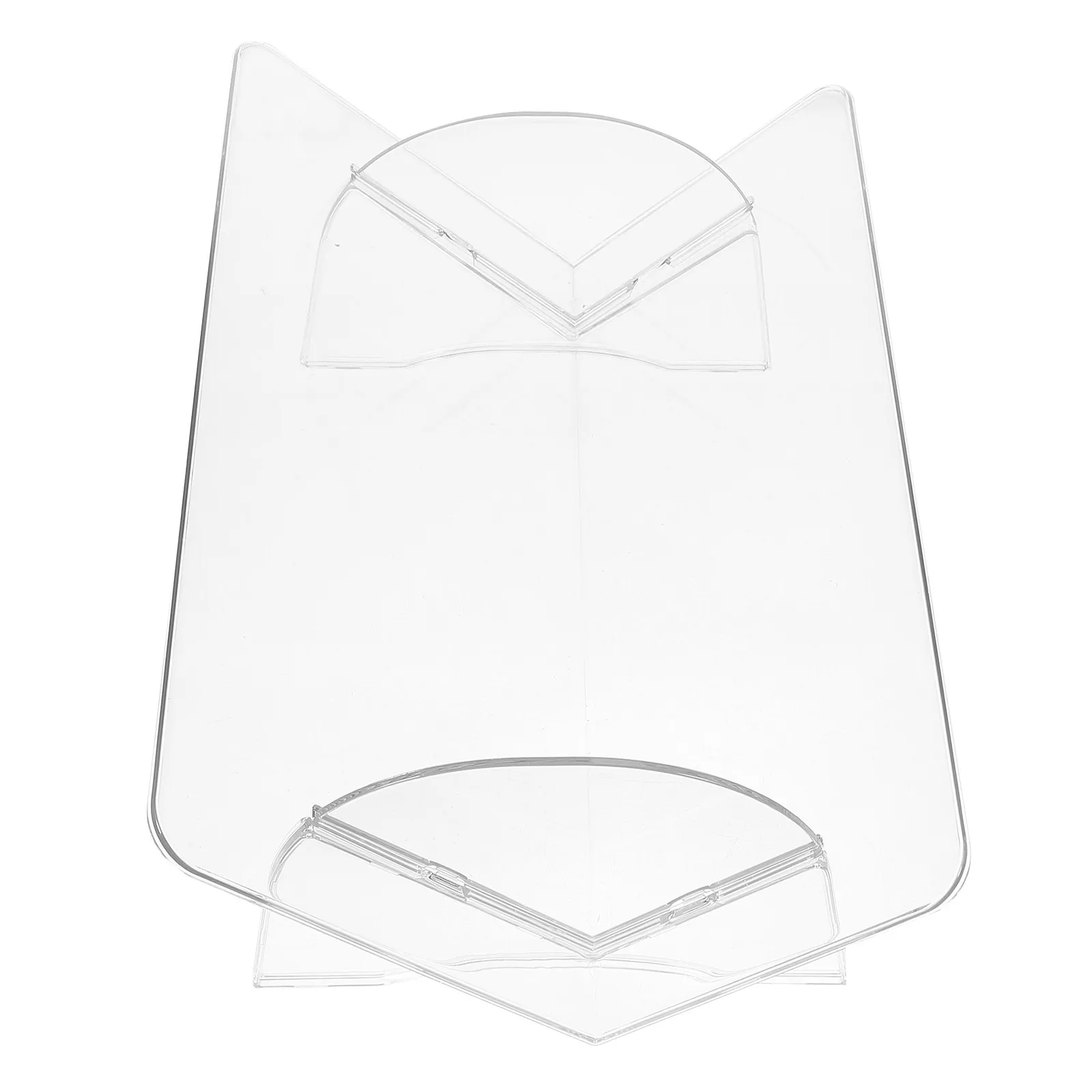 

Прозрачный настольный органайзер для книг и канцелярских принадлежностей, универсальный для рабочего стола, спальни, столешницы