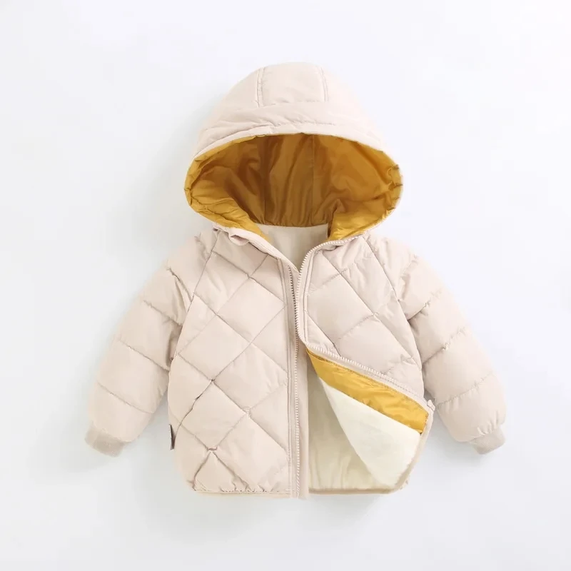 Casual Baby Girls Winter Clothes Kids Light Down Coats with Hoodie Spring Girl Jacket Toddler Children Clothing for Boys Coat