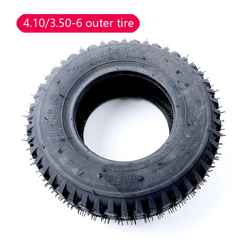 6 inch Elderly scooter tire 4.10/3.50-6 inner and outer tire electric scooter tricycle wheel 3.50-6 inner tube outer tyre