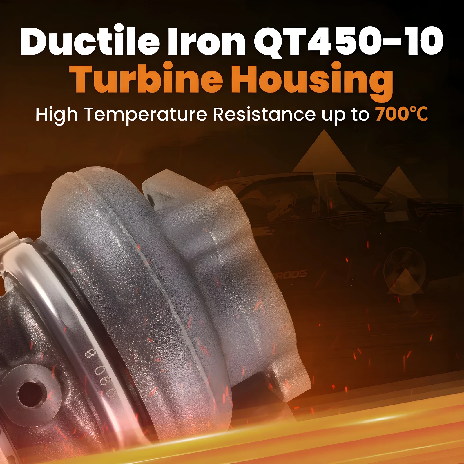 Turbo Turbocharger for Isuzu Trooper Holden Rodeo Opel Monterey 3.1L RHF5 Water - view 4