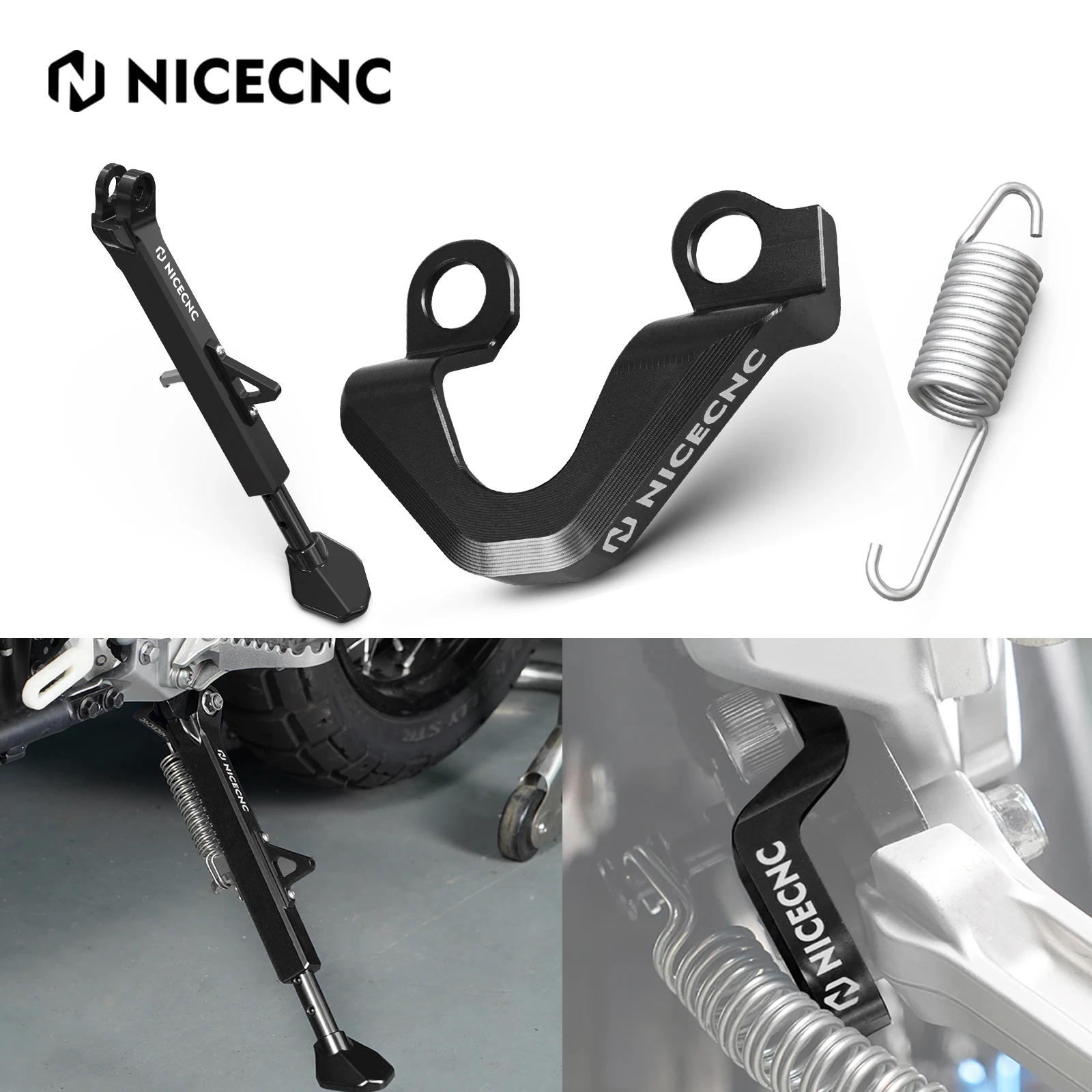

NICECNC Kickstand Switch Protection Adjustable Side Stand Kickstand For Yamaha Tenere 700 /XTZ700 2019-2024 Rally Edition 20-24