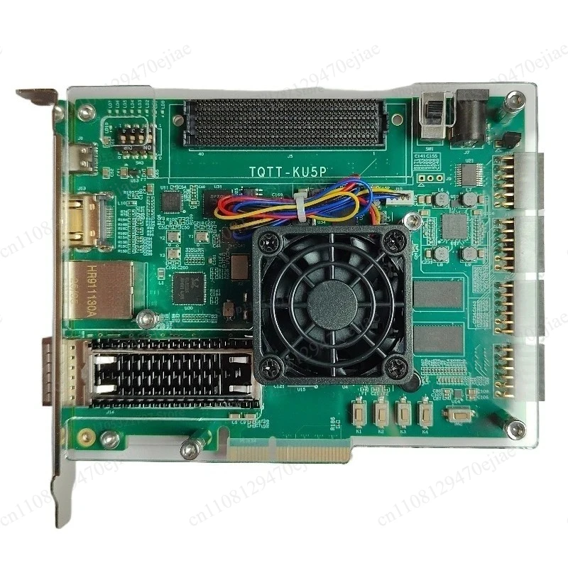 

XCKU5P FPGA Development Board, PCIe 3.0 x4 & FMC HPC Connector, HDMI Output, 100G Network Module with AD9361 RF Transceiver