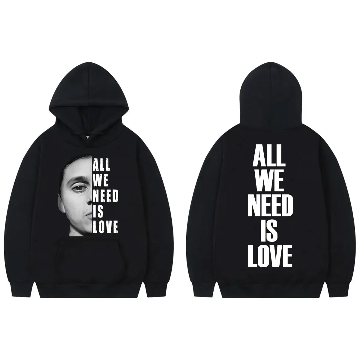 

Rapper Canserbero All We Need Is Love Merch Hoodies Men Women Clothing Fashion Hip Hop Sweatshirts High Quality Fleece Pullovers