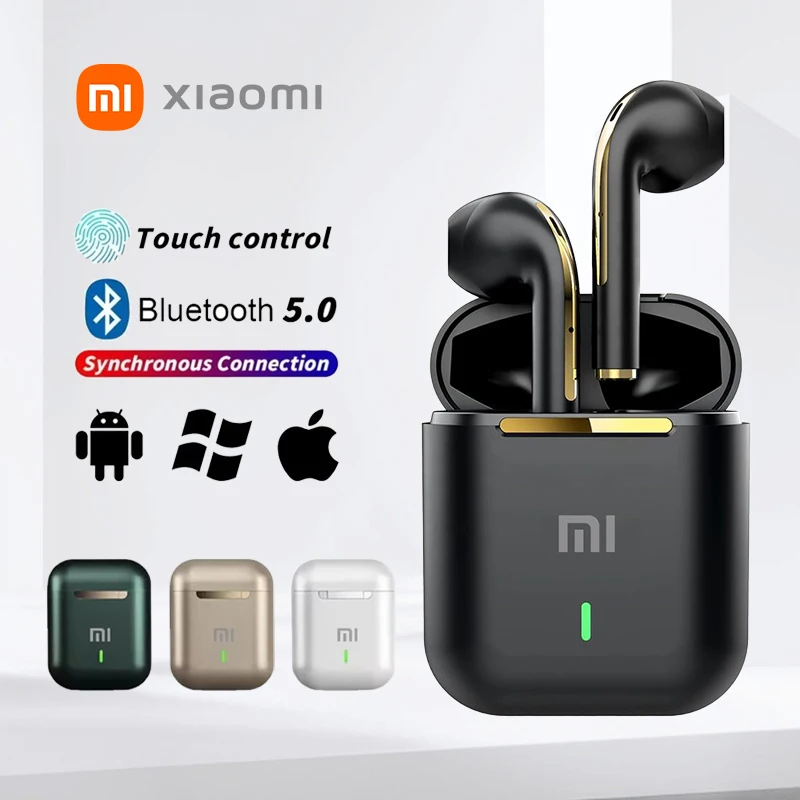 

Original Xiaomi J18 Headset Wireless Earphones Bluetooth Headphones True For Stereo Sport Game TWS Earbuds In Ear With Mic Touch