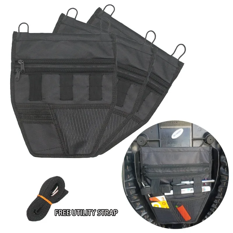 

Motorcycle Modification for Yamaha Mio Soul I 125/mioi125 Under-seat Storage Tool Bags, Motorcycle Accessories，2pcs