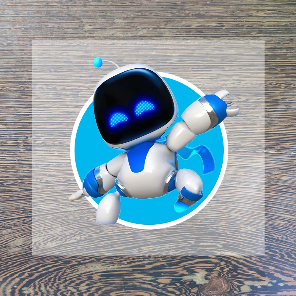 Astro Bot Cartoon Iron on Patches for Clothing DIY T-shirt Heat Transfer anime Stickers children Clothes Custom Vinyl Sticker