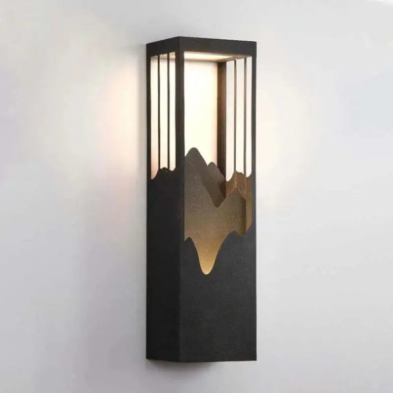 Chinese style  decorative wall LED courtyard Corridor waterproof IP65 garden outdoor wall light