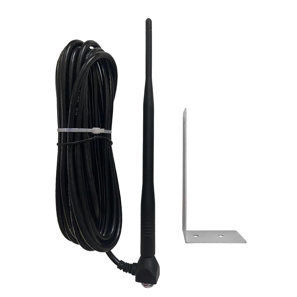 Garage Door Opener Antenna 433.92 MHz Long Range Receiver 16 feet Low Loss Cable Antenna Compatible With All 433Mhz Gate Opener