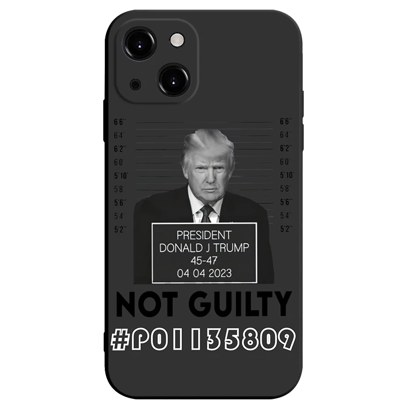 Donald J. Custodia per telefono Trump Mugshot # P01135809 per IPhone 14 13 12 11 Pro Max Mini XS X XR SE3 2 7 8 Plus