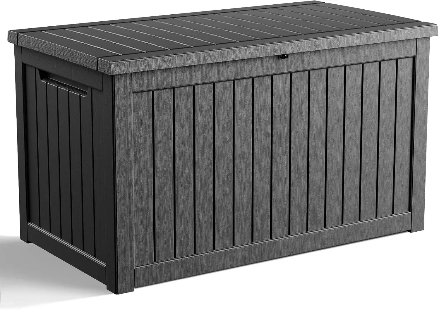 

Outdoor Storage Housing Deck Box - Waterproof Patio Furniture, Garden Tools, Cushions, Pool Accessories Storage Bench with Locka