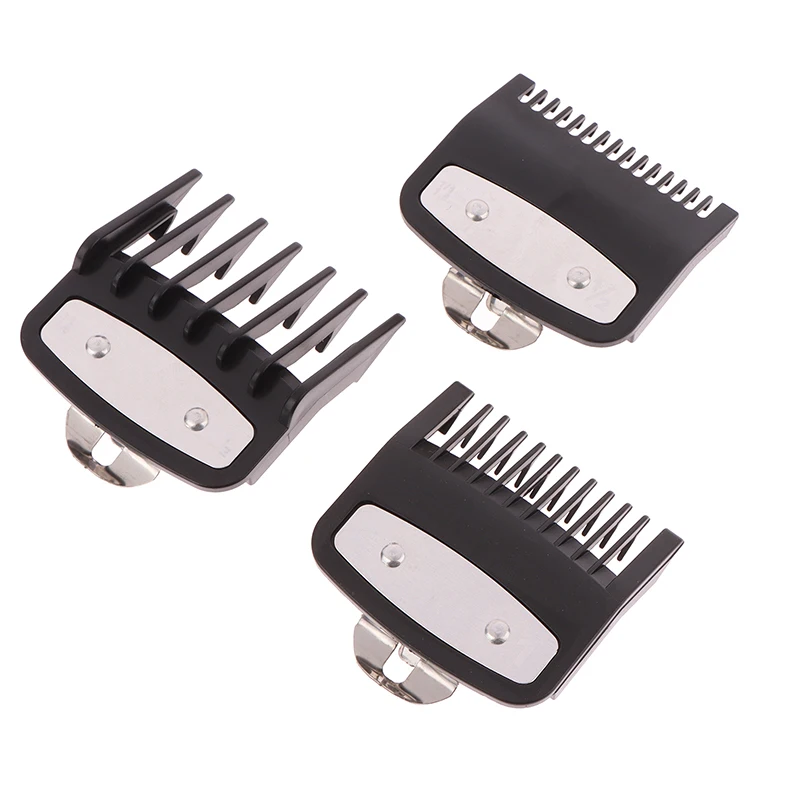 Hair Clipper Guide Combs 3 Sizes 1.5/3/4.5mm Trimmer Cutting Guards Styling Attachment