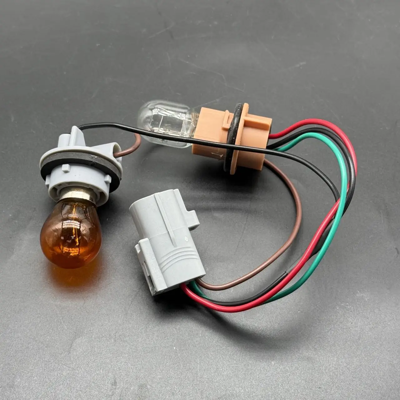 For Mitsubishi Pajero V73 V77 Rear Bar Light Bulb Wiring Harness Socket Rear Bumper Light Bulb Plugs