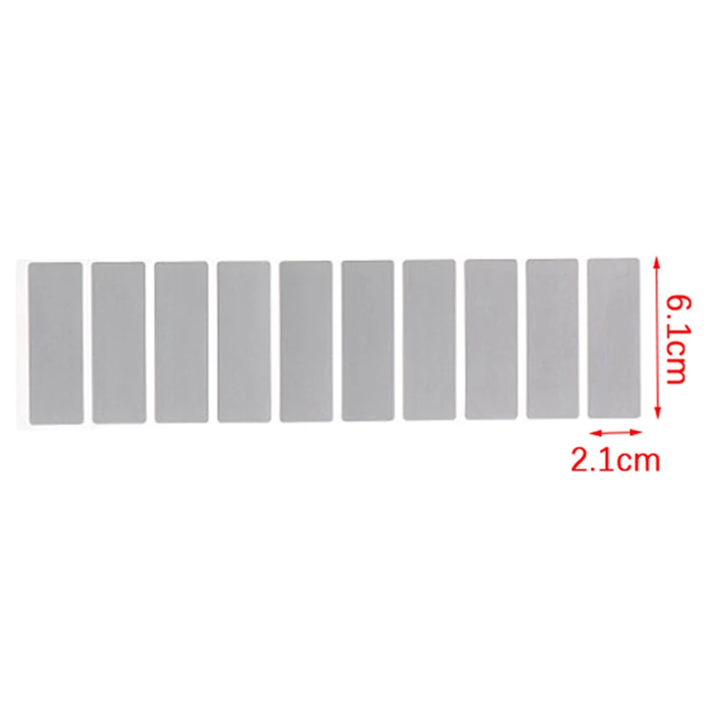 50pcs Children Rectangle Reward Scratch Card Film Coated Stickers Scratch Off DIY Labels Redemption Vouchers(5 sheets of 10pcs)