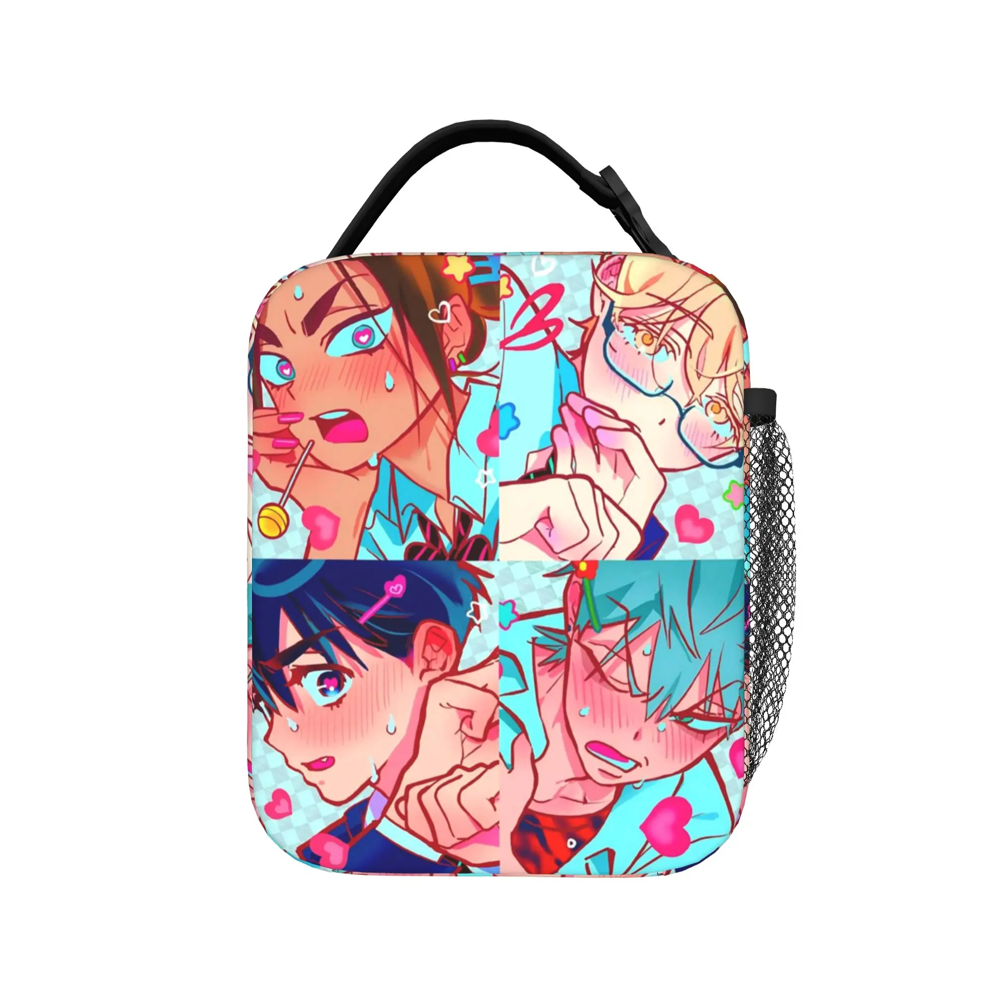 Alien Stage Anime Insulated Lunch Bag Leakproof Luka Ivan Till Mizi Lunch Container Cooler Bag Tote Lunch Box Work Bento Pouch
