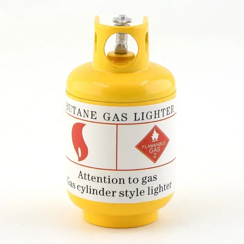 1 PC 1/10 Scale ของเล่นมินิโลหะถังโพรเพนสําหรับ RC Crawler รถ TRX4 D90 90020 SCX10 TF2 คุณภาพสูงโลหะ RC รถตกแต่ง