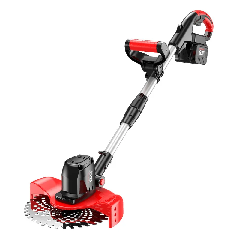 

Lithium battery lawn mower Small household lawn mower Handheld electric lawn mower Garden trimmer Rechargeable