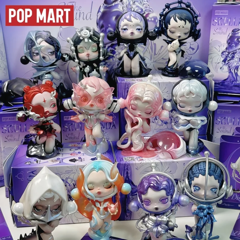 Hot Selling Genuine Products Popmart Skullpanda Sound Serie Surprise Blind Box Sp Handmade Trendy Cute Ornaments Collection Gift