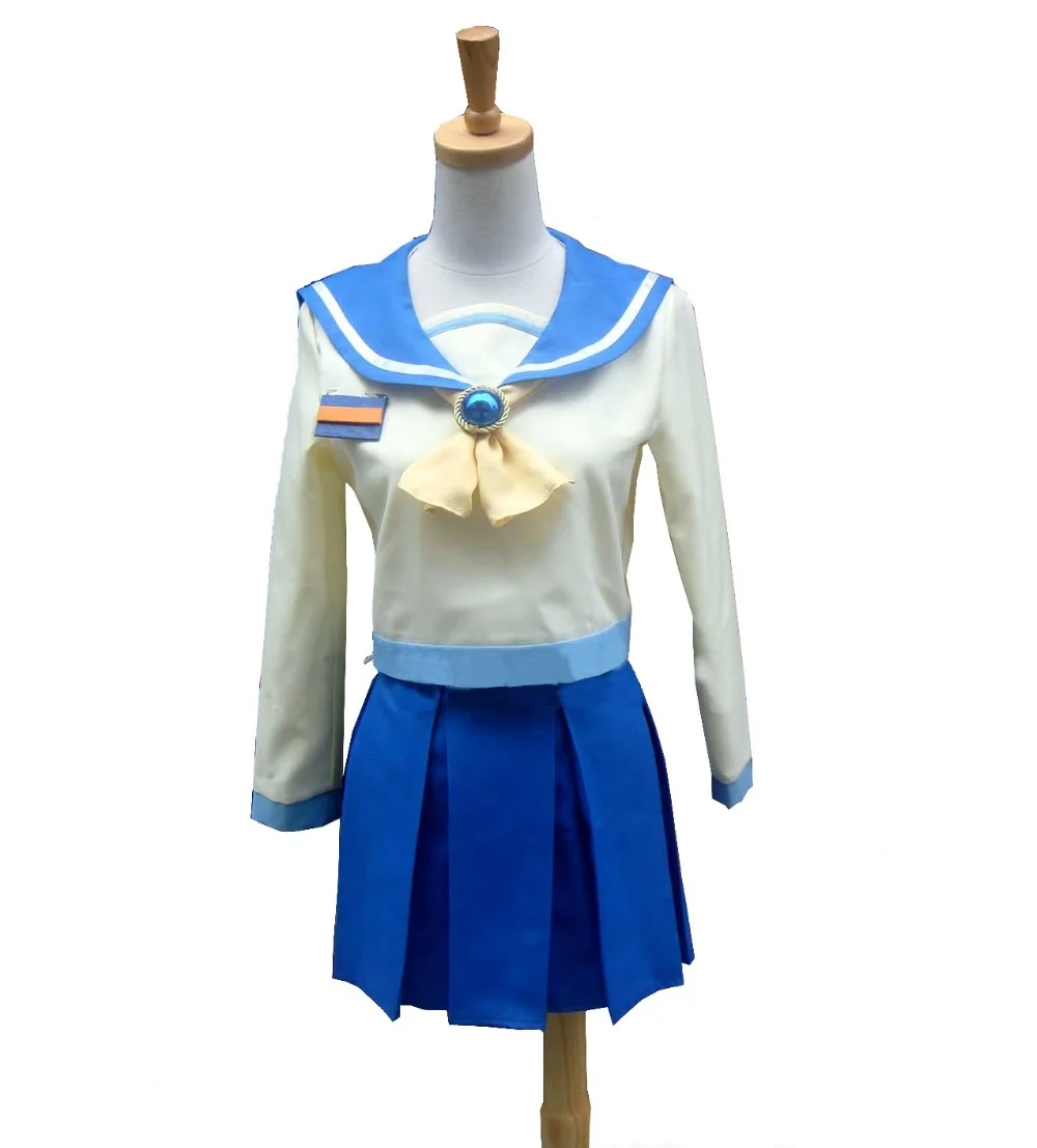 Anime Corpse Party Blood Covered Naomi Nakashima Cosplay Costume