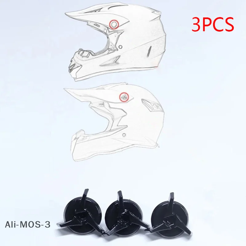

【S】Специальный винт для внедорожного шлема для крепления солнцезащитного козырька Пластиковый винт Универсальный пластиковый винт Винт для внедорожного шлема