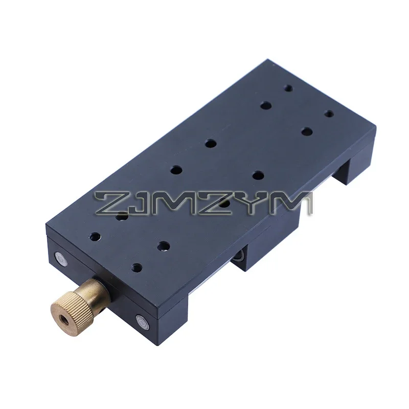 Precision Platform Sliding Table Manual X-Axis Translation Displacement Station Fine-Tuning Linear Stage for Workpiece Positione