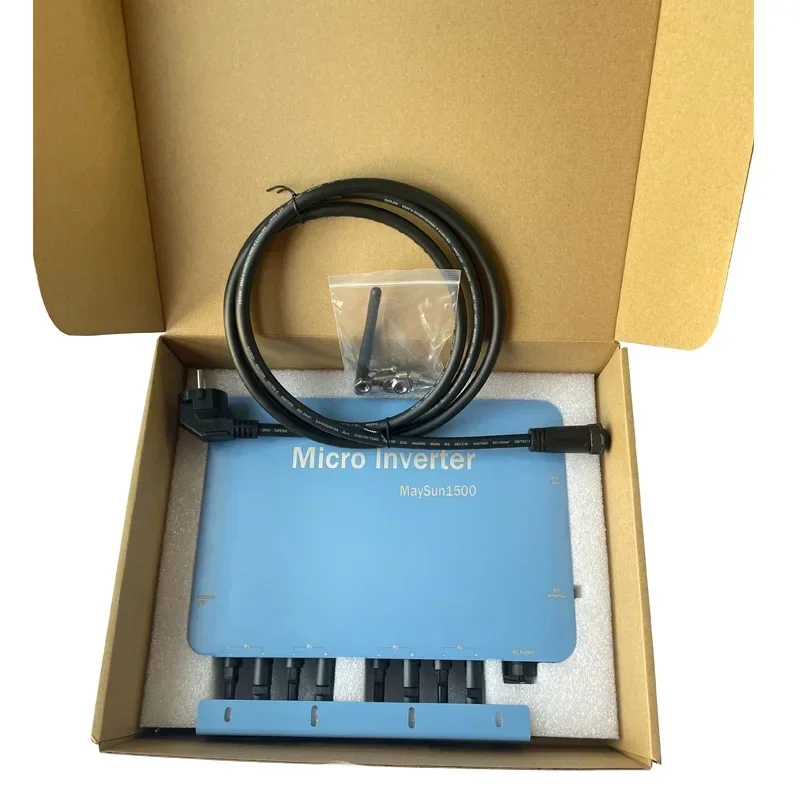 Pure Sine Wave Micro Grid Tie Inverter 1200W 1300W 1400W 1500W MPPT Solar PV Grid Tie System for Home Use Solar Inverter