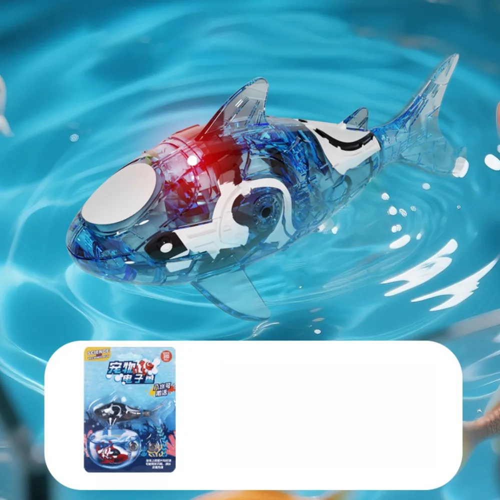Plastic Electric Pet Fish Swinging Realistic Swimming Clownfish Toy Electric Photosensitive Realistic Toy Fish Home Decoration