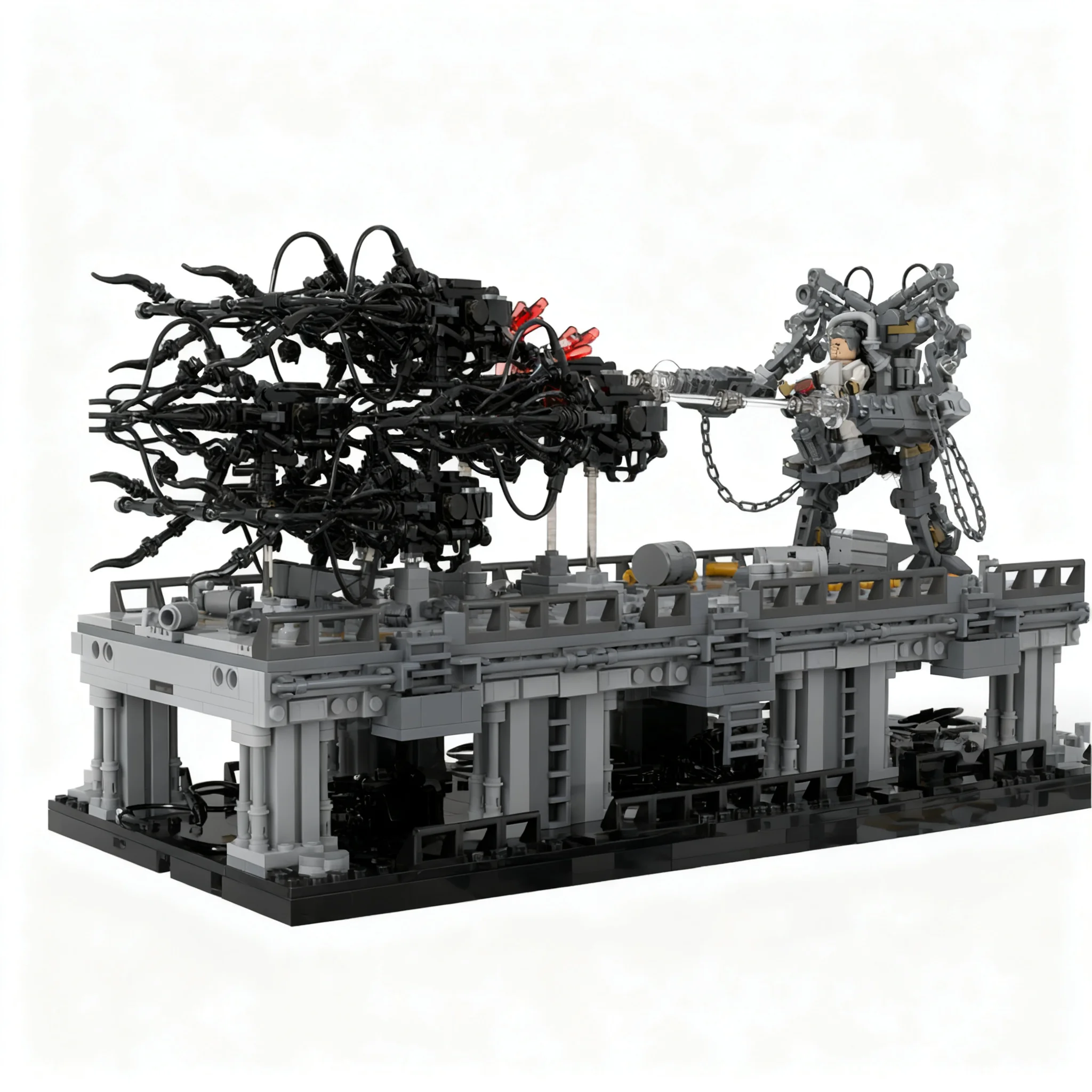 2140pcs MOC Micro Matrix Concept Series PART VI Model Building Blocks Construction DIY Kids Brick Birthday Christmas Gift Toys