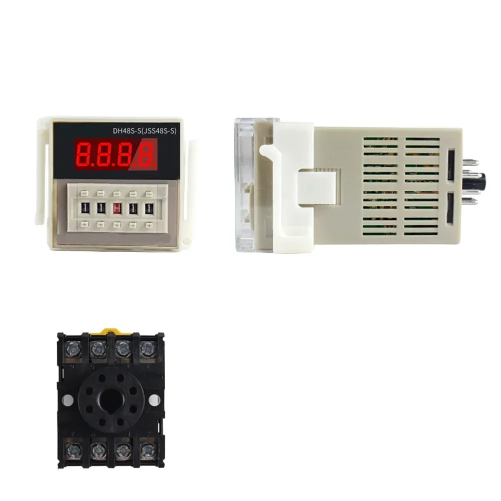 For DH48S-S For Electrical Circuits Precise Timing Relay DH48S-S Relay Kit For Power Sources Accurate Timing Easy Installation