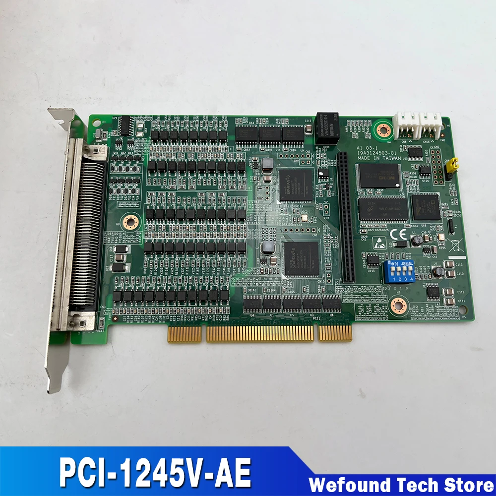 PCI-1245V For Advantech Universal PCI Motion Control Card For 4-Axis Stepping Servo Motor Control  PCI-1245V-AE