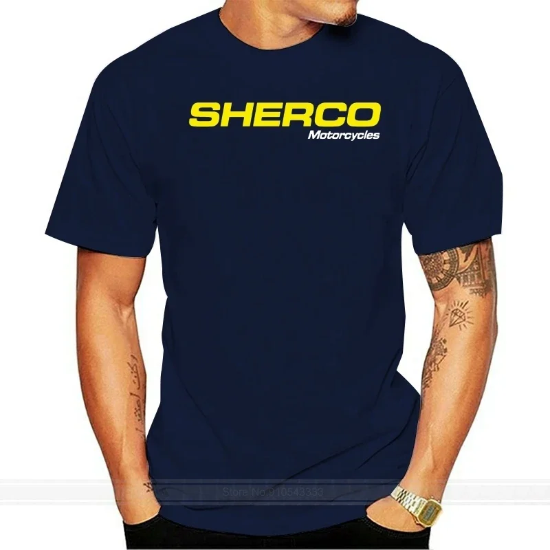 Sherco 450 SEF Factory Racing T-SHIRT cotton tshirt men summer fashion t-shirt euro size