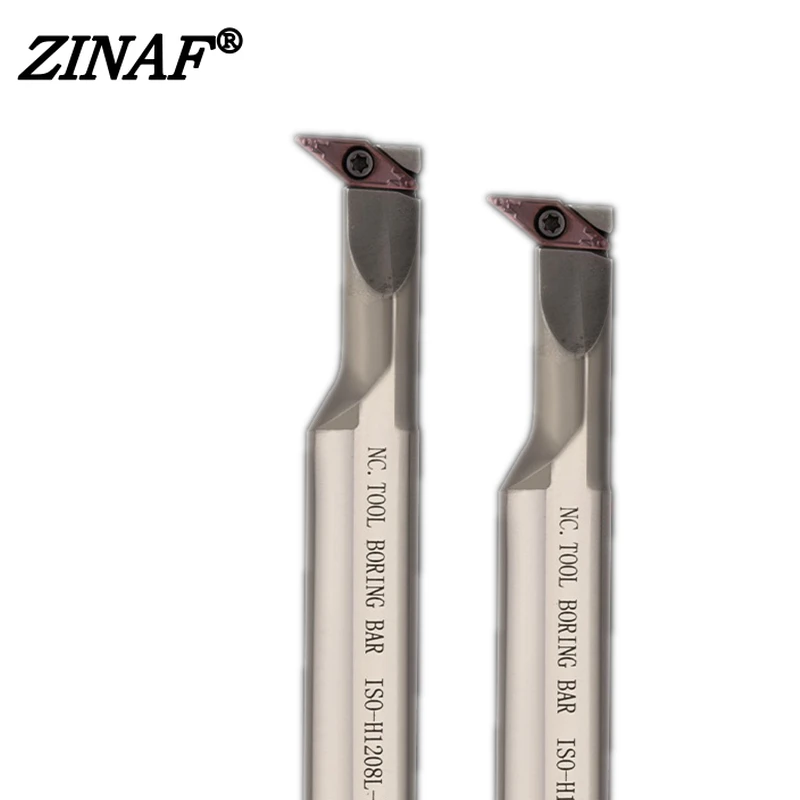 Eccentric Small-Diameter Profile Tool Holder H1208L-SVUCR08/SVQBR08 High-Speed Steel Shockproof Inner Hole Tool Holder