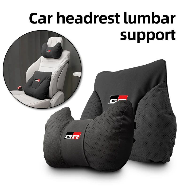 

Car Accessories Seat Neck Pillow Headrest Rest Cushion Support For Toyota Crown GR Corolla YARIS L Auris C-HR Hilux Vios Rav9 Pr