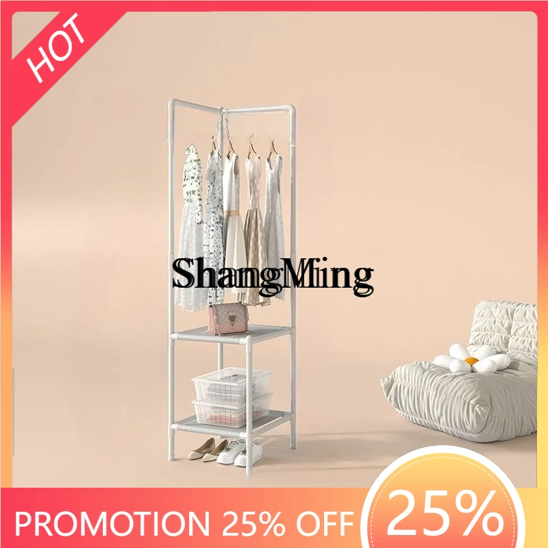 

FG floor corner storage bedroom simple coat rack multi-layer storage multi-functional corner rack