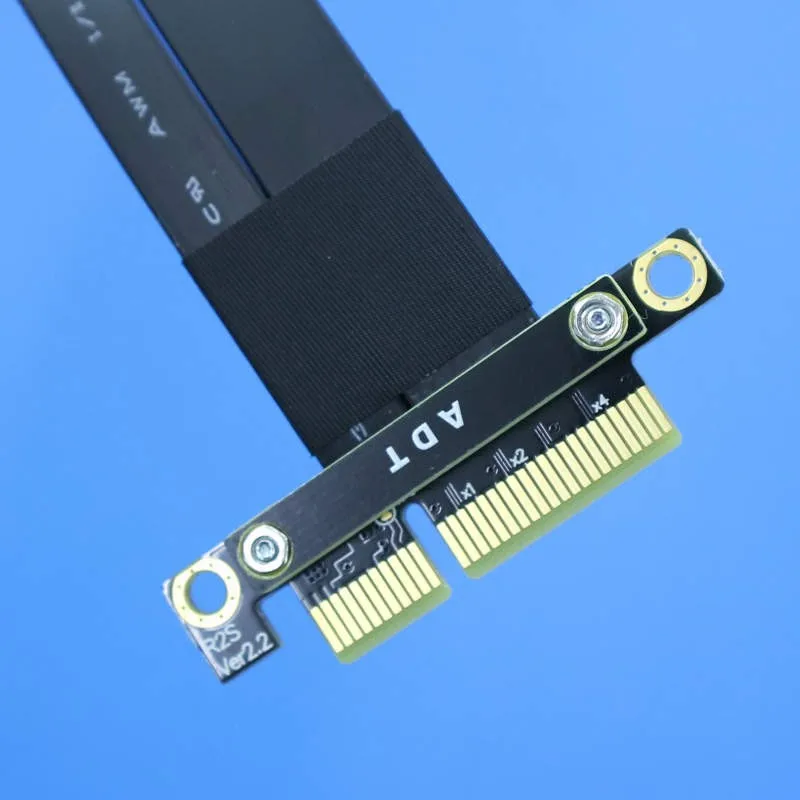 Imagem -02 - Pcie 4x Cabo de Extensão Cartão Adaptador Suporte Riser Velocidade Máxima M.2 Nvme Ssd 2280 22110 Pci-e3.0 4.0 x4 R24sf K24mf K24mh 2023 Novo